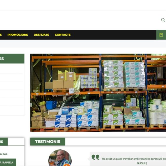 venta de material de neteja exclusives balleste