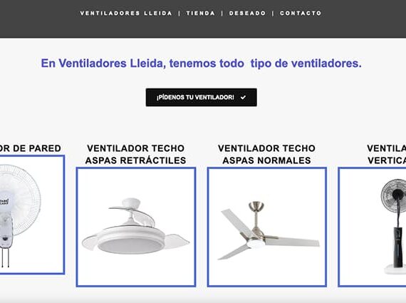 ventiladores lleida