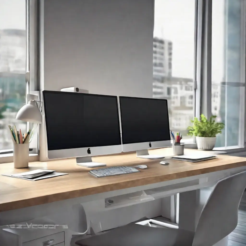 ordinadors en oficina de treball ordinadors en oficina de treball